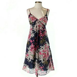Rebecca Taylor J'Adore Silk Floral Summer Dress